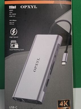 OPXYL USB-C Multi Functional Expansion Dock